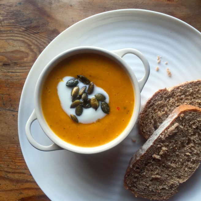 HALLOWEEN SPECIAL: Pumpkin & Lentil Soup