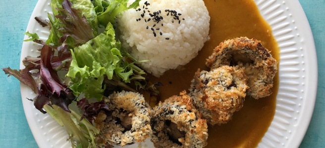 Mushroom Katsu Curry