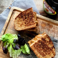 Marmite grilled cheese